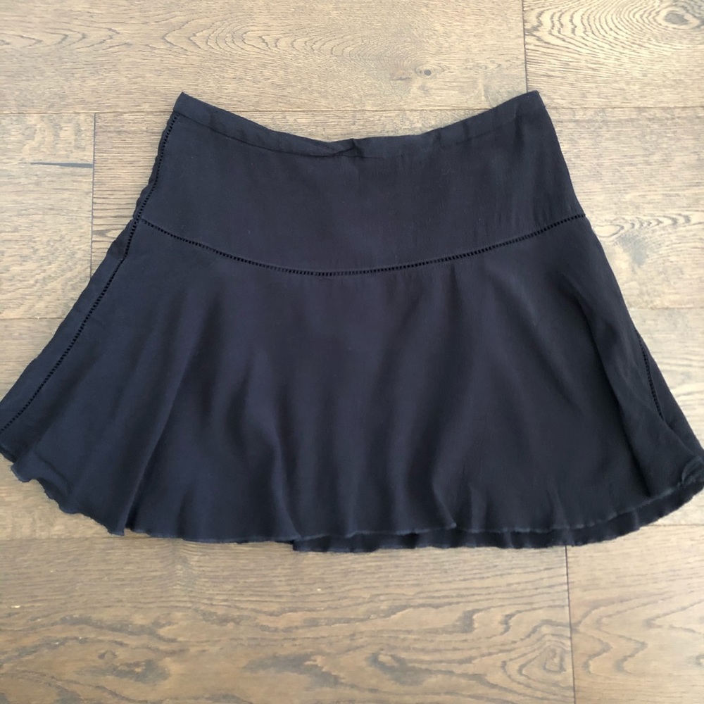 Sunday Best Black Mini Skirt
